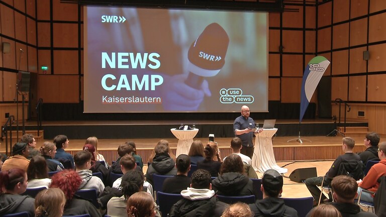 SWR Newscamp (Foto: SWR)
