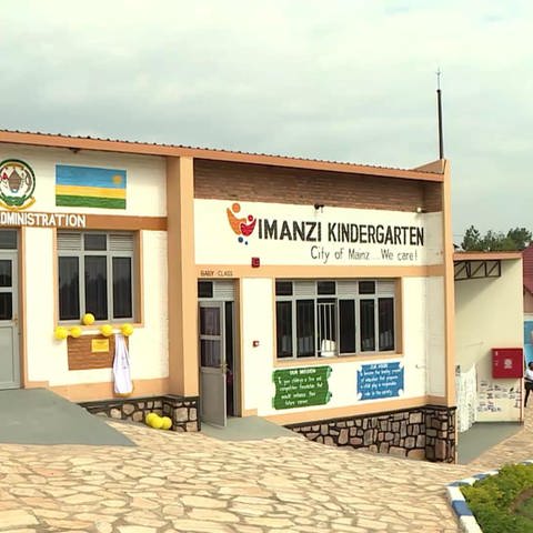 Kindergartengebäude in Ruanda (Foto: SWR)