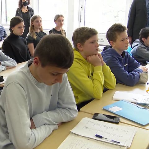 Ukrainische Schulkinder (Foto: SWR)