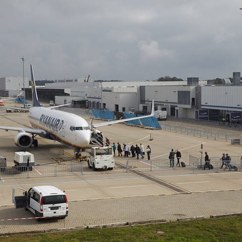 25 Jahre Ryanair auf dem Flughafen Hahn
