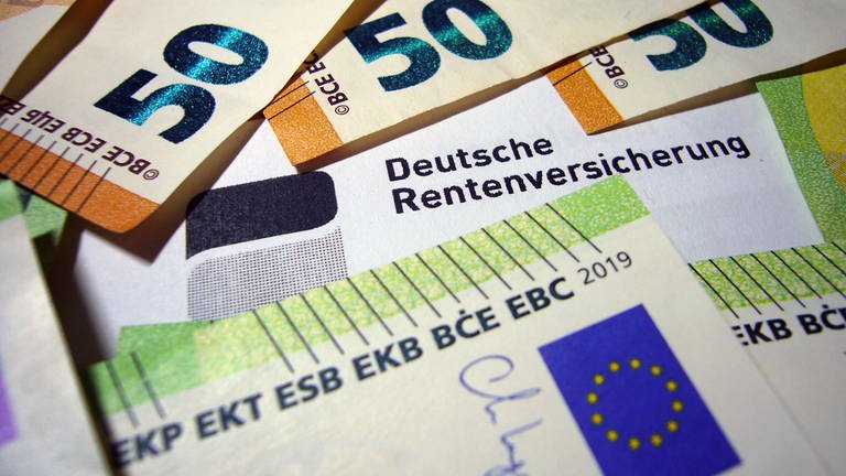 Geldscheine, Deutsche Rentenversicherung (Foto: dpa Bildfunk, picture alliance / SvenSimon | Frank Hoermann)