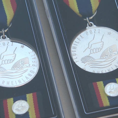 Medaille für Fluthelfer (Foto: SWR, SWR)