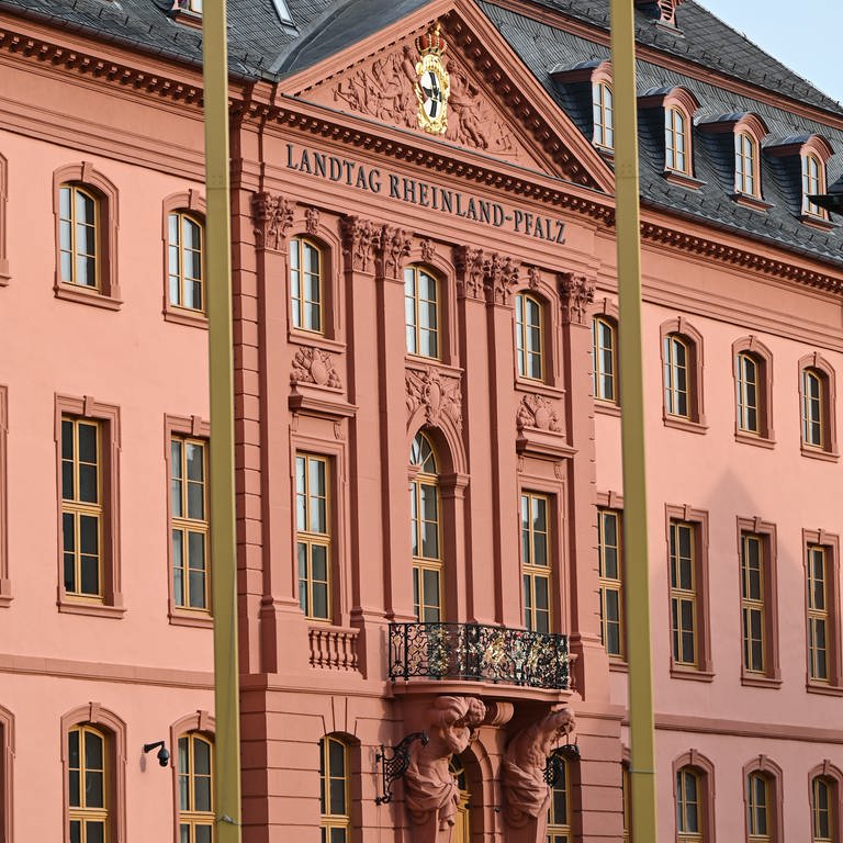 Landtagsgebäude in Mainz (Foto: dpa Bildfunk, picture alliance/dpa | Arne Dedert)