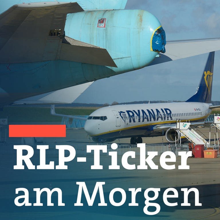 Collage Morningticker-Schriftzug und Flugzeug  (Foto: picture-alliance / Reportdienste, SWR, Picture Alliance)