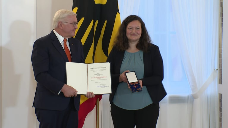 Barbara Scharfbillig, Ehrenamt, Bundesverdienstkreuz (Foto: SWR)