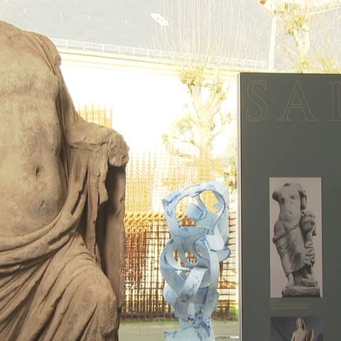 Römerfund einer antiken Statue (Foto: SWR)