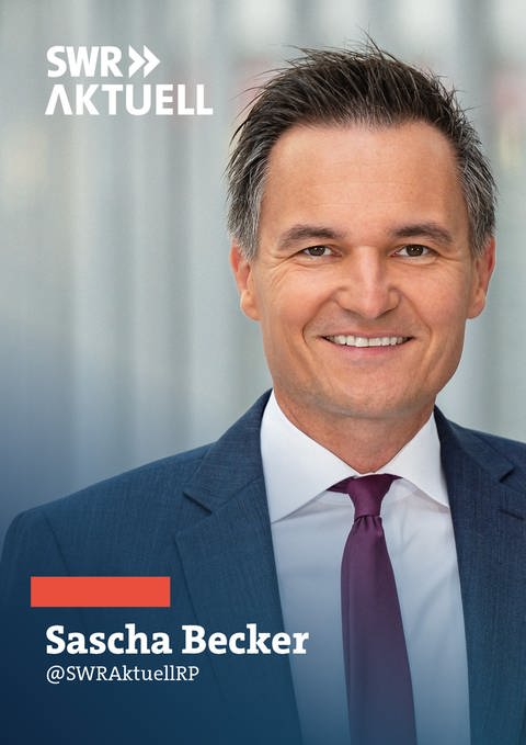 Sascha Becker ist Hauptmoderator des Nachrichtenmagazins "Landesschau aktuell" um 19.30 Uhr.