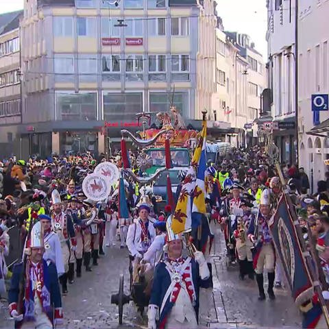 Karnevalsgruppe in Trier (Foto: SWR)
