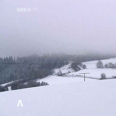 Schnee in Adenau (Foto: SWR)