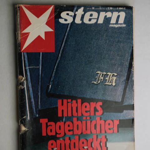 Titelblatt im Stern über die Hitler-Tagebücher