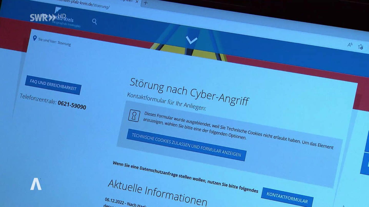 Cyber Angriffe (Foto: SWR)