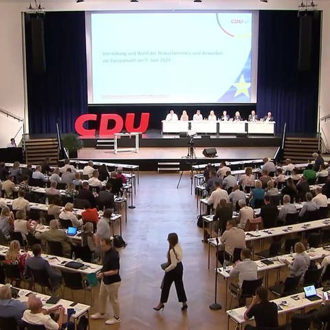 CDU Landesparteitag (Foto: SWR)
