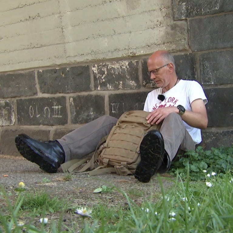 Obdachloser aus Koblenz