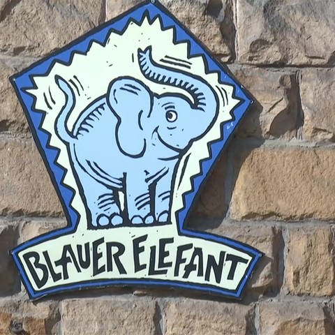 Logo "Blauer Elefant"