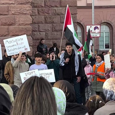 Palästina-Demo in Mainz