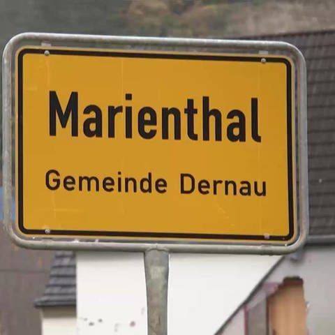 Neues Marienthaler Ortsschild (Foto: SWR)