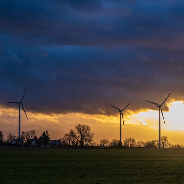 In Rheinland-Pfalz wurden im vergangenen Jahr 33 neue Windkraftanlagen gebaut  (Foto: picture-alliance / Reportdienste, picture alliance/dpa | Patrick Pleul)