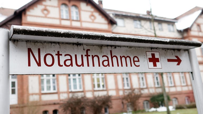 Notaufnahme eines Krankenhauses (Foto: picture-alliance / Reportdienste, dpa/Carsten Koall)