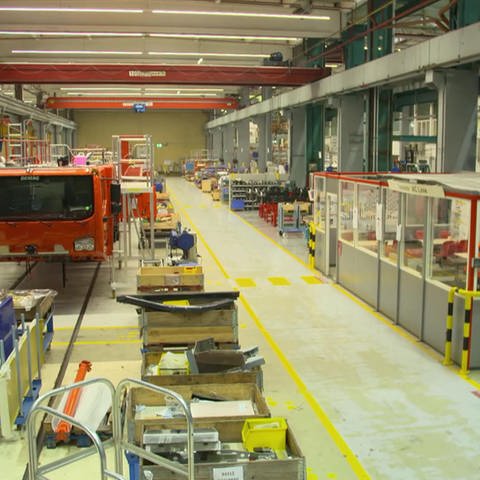 Produktionshalle (Foto: SWR)