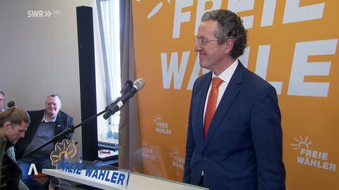 Joachim Streit aus Bitburg in der Eifel ist der Spitzenkandidaten der Freien Wähler zur Europawahl 2024.  (Foto: SWR, SWR)
