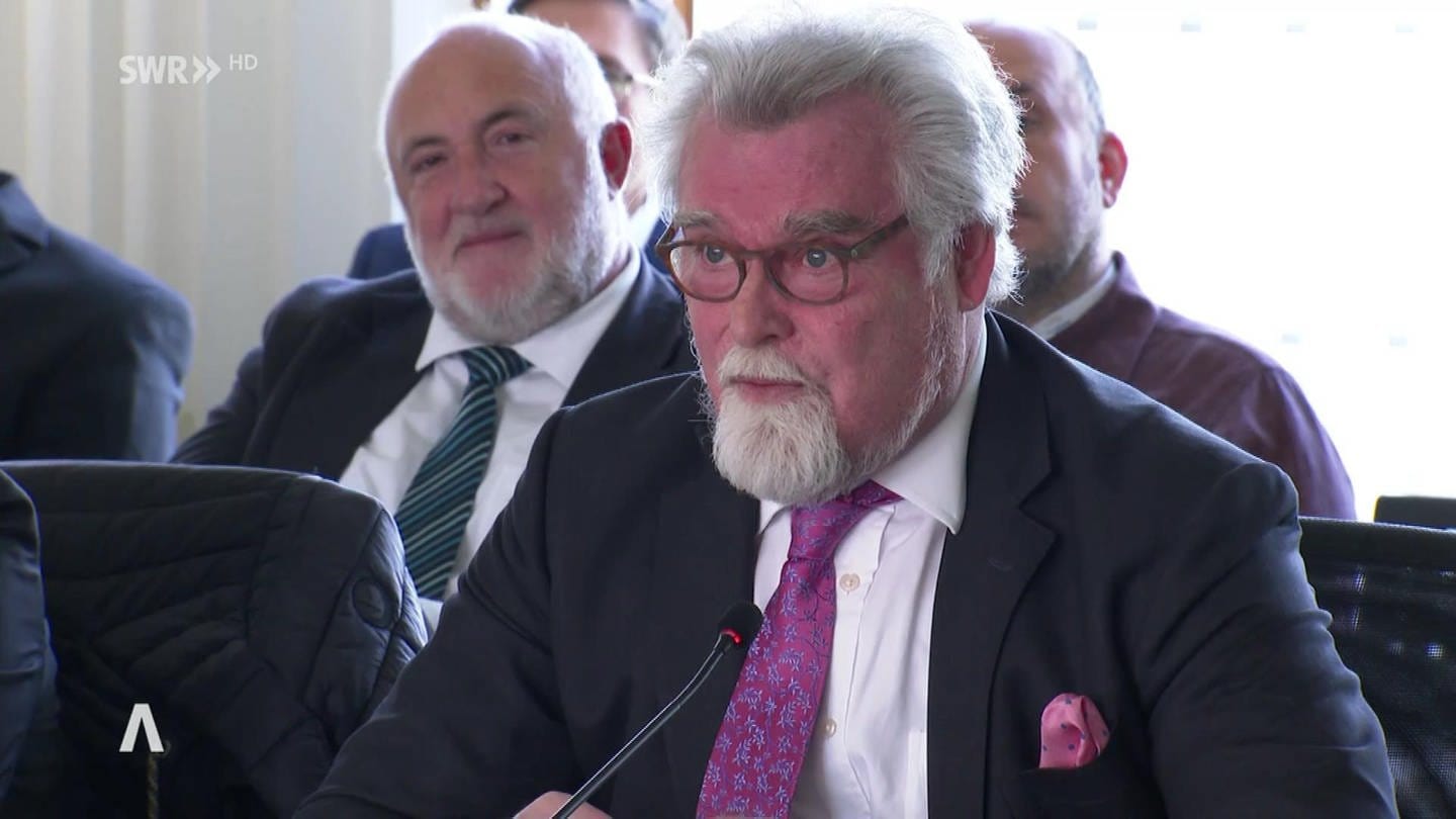 Herbert Mertin, Justizminister (FDP) (Foto: SWR)
