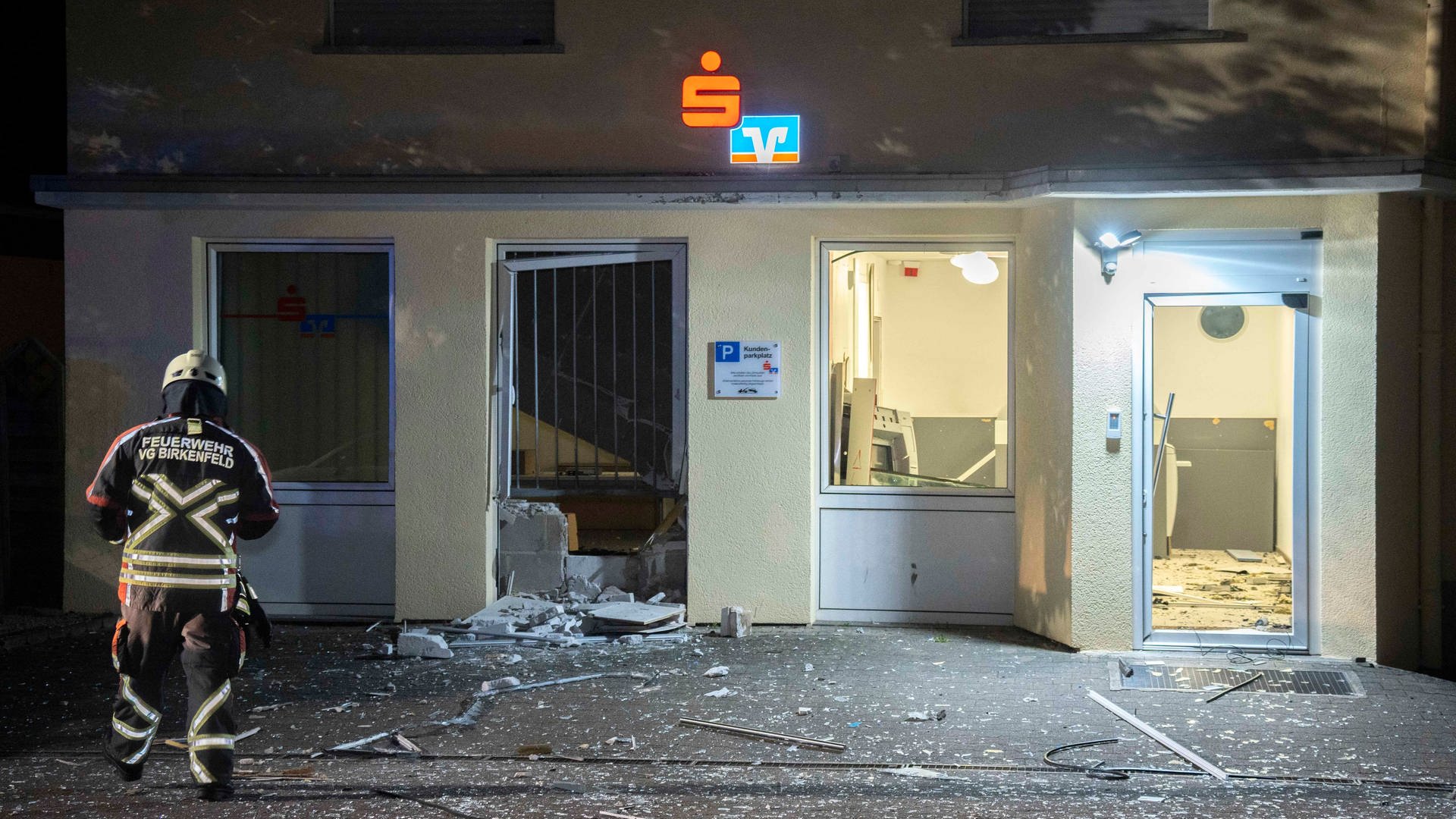 Wieder Geldautomat in RLP gesprengt - diesmal trifft es Hoppstädten-Weiersbach
