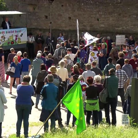 Demonstration Hambacher Schloss