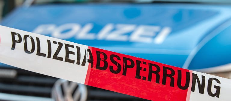 Polizeiabsperrung (Foto: dpa Bildfunk, picture alliance/Swen Pförtner/dpa)