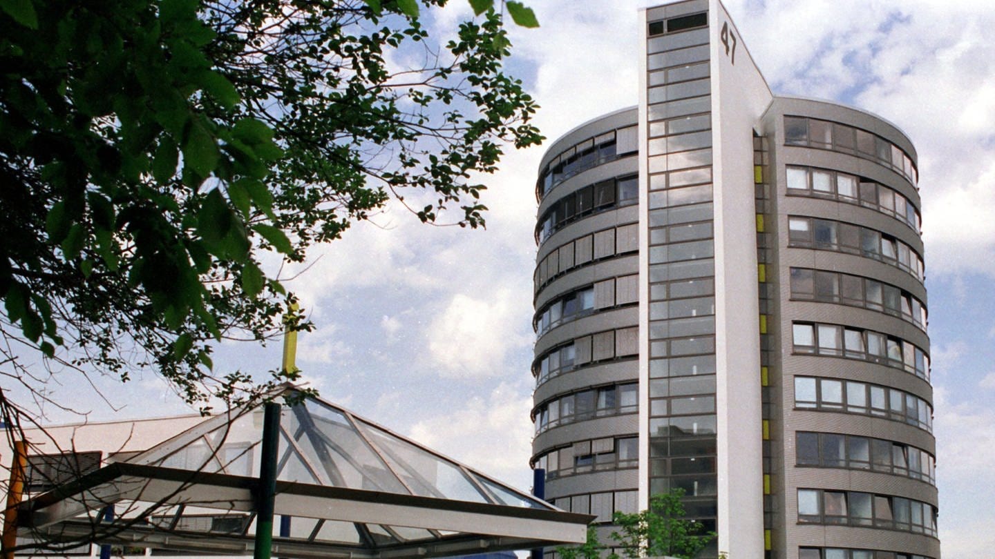 Verwaltungsgebäude der TU Kaiserslautern (Foto: dpa Bildfunk, Fotograf: Werner Baum)