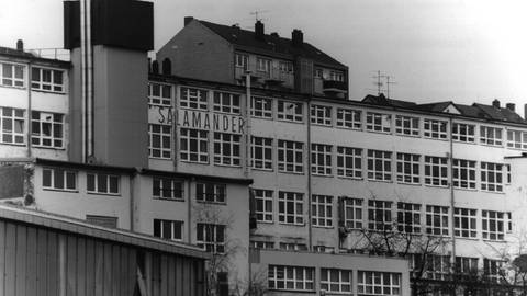 Die Salamander-Schuhfabrik in Pirmasens (Foto: picture-alliance / Reportdienste, picture alliance/dpa | Peter Zschunke)