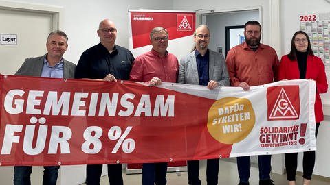 Die IG Metall Kaiserslautern fordert eine Lohnerhöhung (Foto: SWR)