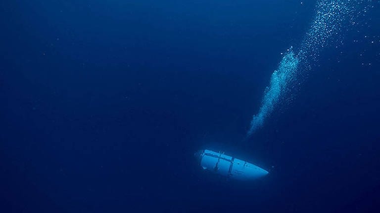 Das U-Boot "Titan" ist auf einem Tauchgang zum Wrack der Titanic verschwunden. (Foto: IMAGO, IMAGO / ZUMA Wire)