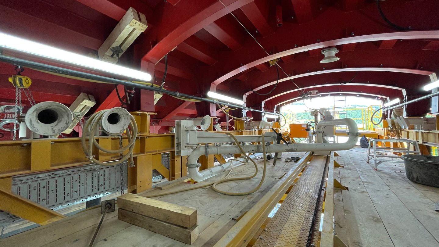 Bauarbeiten am Tunnel bei Imsweiler im Zeit- und Kostenplan - SWR Aktuell