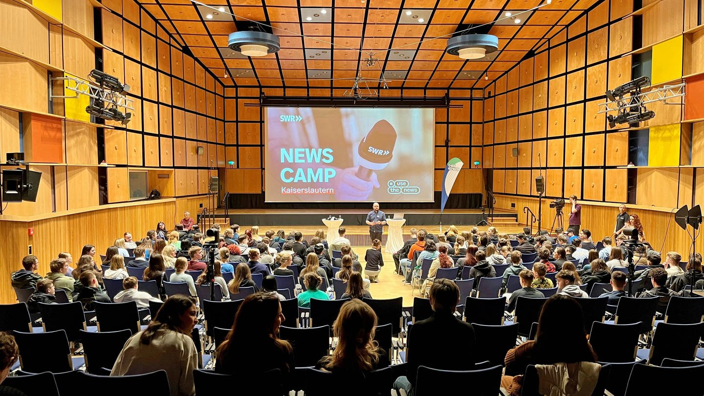 Newscamp im SWR Studio Kaiserslautern (Foto: SWR)