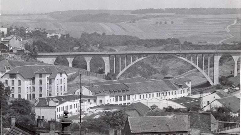 Das Strecktal in Pirmasens um 1939. (Foto: SWR, Stadtarchiv Pirmasens)