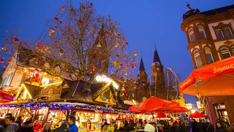 Der Weihnachtsmarkt in Kaiserslautern (Foto: view - die agentur)