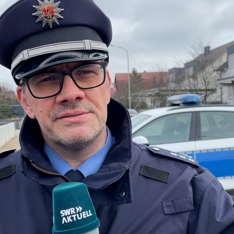 Pressesprecher der Polizei Kaiserslautern: Bernhard Christian Erfort. (Foto: SWR)