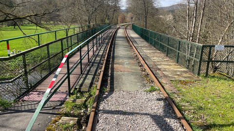 Die Brücken auf der Draisinenstrecke zwischen Altenglan und Lauterecken konnten rechtzeitig fertiggestellt werden.  (Foto: SWR)
