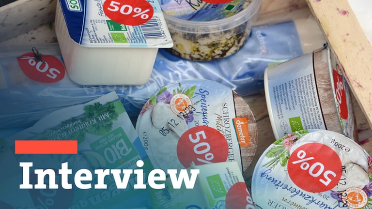 Interview zum Thema Lebensmittel retten in Kaiserslautern (Foto: SWR)