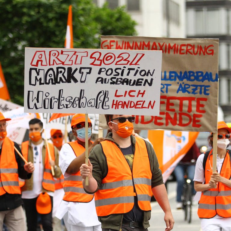 Die Gewerkschaft Marburger Bund hat zu Streiks in Kliniken aufgerufen, auch in der Pfalz.
