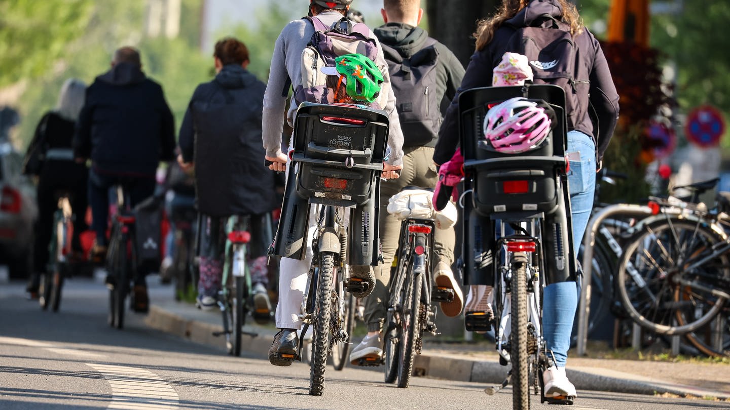 1.500 Fahrradfahrer haben sich am Stadtradeln in Kaiserslautern beteiligt. (Foto: picture-alliance / Reportdienste, picture alliance/dpa | Jan Woitas)
