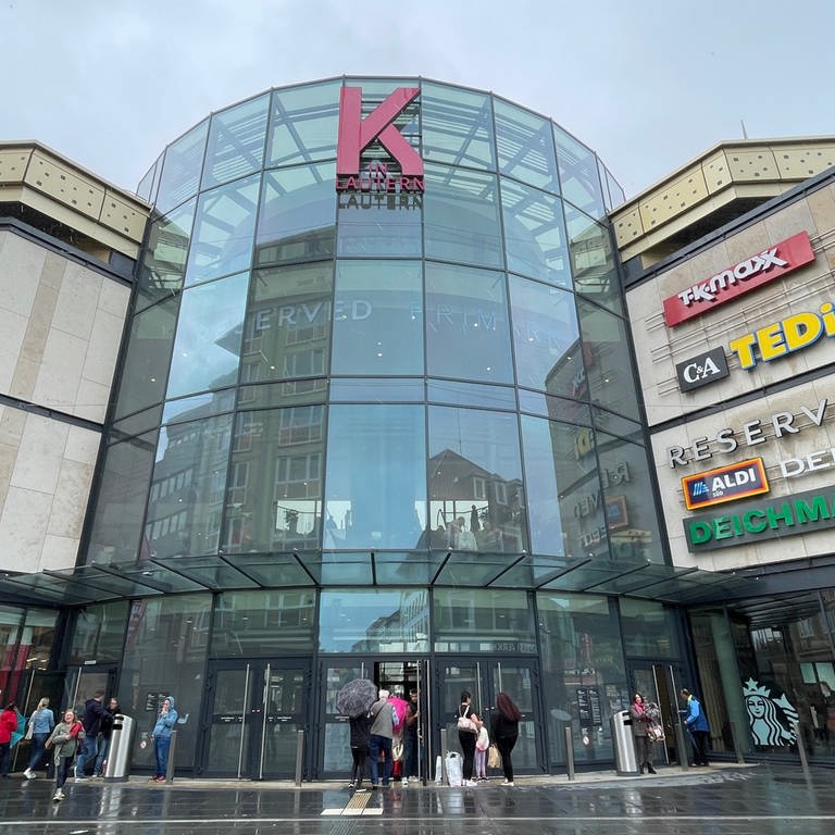Das Einkaufszentrum "K in Lautern", besser bekannt auch als Mall 