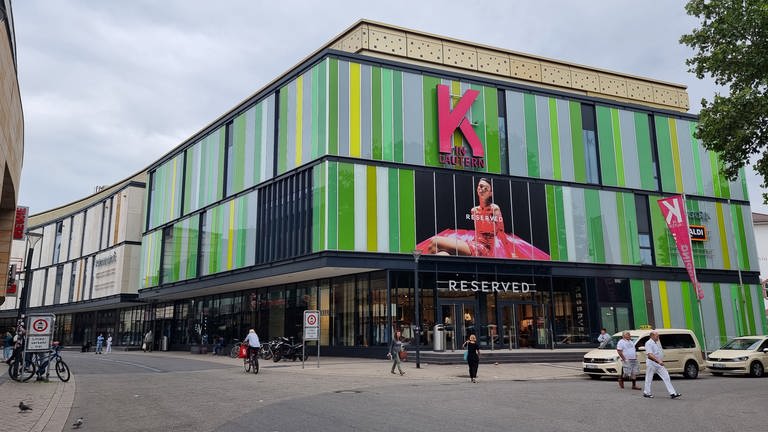 Der zunehmende Leerstand macht auch vor der Mall in Kaiserslautern nicht halt.