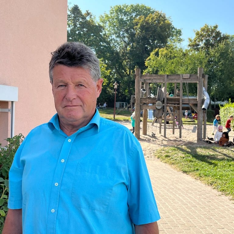 Als Bürgermeister von Göllheim im Donnersbergkreis ist Dieter Hartmüller (CDU) auch für den Ausbau der kommunalen Kita zuständig.