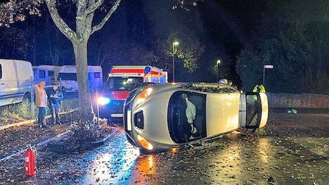 Unfall mit 3 Promille in Kaiserslautern