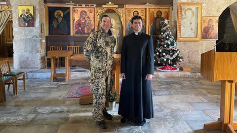 Pfarrer Markus Konrad betreut unter anderem die Soldaten und Soldatinnen der Fallschirmbrigade Zweibrücken auf Zypern.