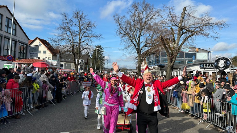 Westricher Fastnachtsumzug Ramstein-Miesenbach. (Foto: SWR)