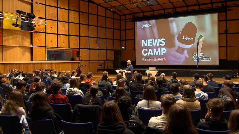 Newscamp (Foto: SWR)