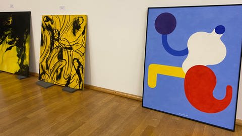 Bekannte Künstler haben ihre Werke an die Kunstauktion im Koblenzer Ludwigmuseum gespendet, um Künstlerinnen und Künstler im Ahrtal zu unterstützen. (Foto: SWR)
