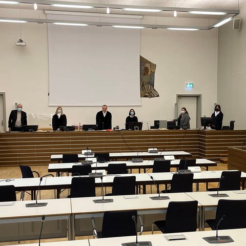 Prozess am Landgericht Koblenz: Prostituierte soll Mann erstochen und zerstückelt haben (Foto: SWR)